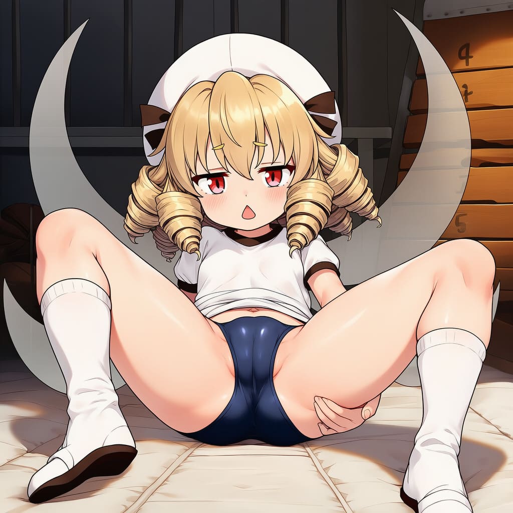 ルナチャイルドのブルマを履いたエッチなイラスト