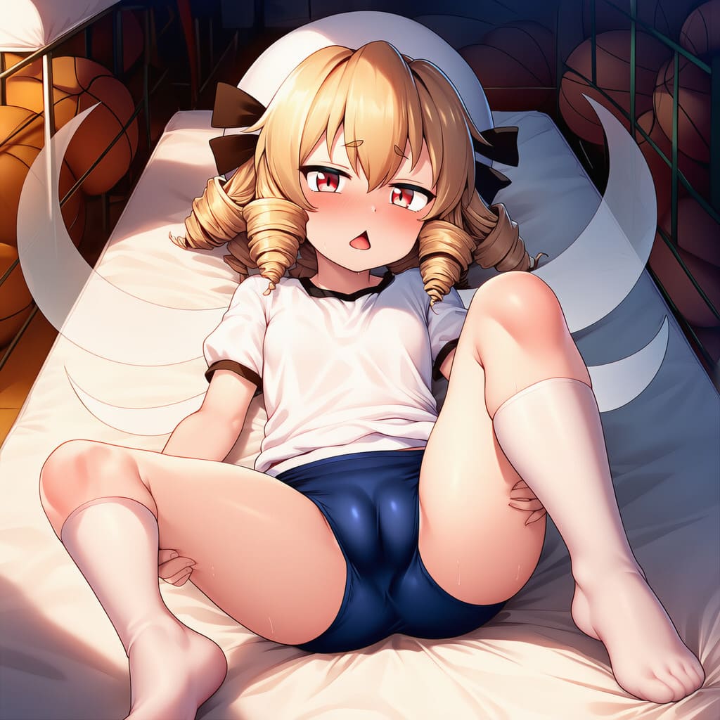 ルナチャイルドのブルマを履いたエッチなイラスト