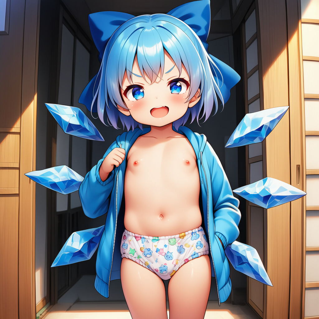 チルノのパンツエロイラスト